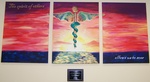 HPD Caduesus Triptych : the spirit of others allows us to soar by Heather Mikes, Wendy Ballenger, and Jessica Lofgren