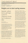 The Knight Beat, January 1998 (Vol. 2 No. 8) by Nova Southeastern University Department of Athletics