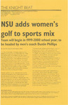 The Knight Beat, January 1999 by Nova Southeastern University Department of Athletics