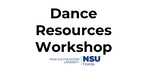 Dance Resources Workshop by Lisa Ellis