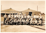 Salvage Gang at the Wing Shop by Courtesy of the Naval Air Station Fort Lauderdale Museum