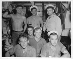 Sailors in the Machine Room by Courtesy of the Naval Air Station Fort Lauderdale Museum