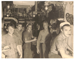Sailors Working in the Machine Room by Courtesy of the Naval Air Station Fort Lauderdale Museum