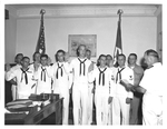Swearing in of Sailors by Courtesy of the Naval Air Station Fort Lauderdale Museum
