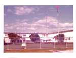 Building Fenced in at NASFL by Courtesy of the Naval Air Station Fort Lauderdale Museum