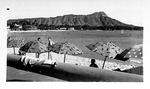 Waikiki Beach, Honolulu, Hawaii by Courtesy of the Naval Air Station Fort Lauderdale Museum