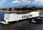 USS Arizona Memorial at Pearl Harbor by Courtesy of the Naval Air Station Fort Lauderdale Museum