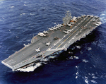 USS George Washington (CVN 73) Out at Sea by Courtesy of the Naval Air Station Fort Lauderdale Museum