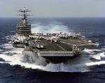 USS George Washington (CVN 73) by Courtesy of the Naval Air Station Fort Lauderdale Museum