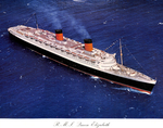 RMS Queen Elizabeth by Courtesy of the Naval Air Station Fort Lauderdale Museum