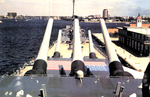Guns on a Navy Ship at Port Everglades by Courtesy of the Naval Air Station Fort Lauderdale Museum