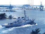 USS Arleigh Burke (DDG-51) by Courtesy of the Naval Air Station Fort Lauderdale Museum