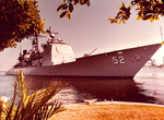 USS Bunker Hill (CG-52) by Courtesy of the Naval Air Station Fort Lauderdale Museum