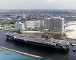 USS George Washington (CVN 73) Port Everglade, FL by Courtesy of the Naval Air Station Fort Lauderdale Museum