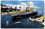 USS George Washington (CVN 73) in Port Everglades, FL by Courtesy of the Naval Air Station Fort Lauderdale Museum
