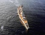USS Iowa (BB-61) out at Sea by Courtesy of the Naval Air Station Fort Lauderdale Museum