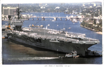 USS John F. Kennedy (CV 67) Port Everglades, FL by Courtesy of the Naval Air Station Fort Lauderdale Museum