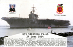 USS Saratoga (CV-3) by Courtesy of the Naval Air Station Fort Lauderdale Museum