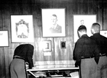 Cadets Looking at the Nininger Exhibit by Courtesy of the Naval Air Station Fort Lauderdale Museum