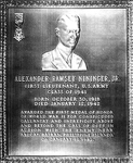 Nininger Commemorative Plaque by Courtesy of the Naval Air Station Fort Lauderdale Museum