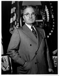 Formal Portrait of President Truman by Courtesy of the Naval Air Station Fort Lauderdale Museum