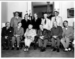 President Truman with a Group on Men by Courtesy of the Naval Air Station Fort Lauderdale Museum