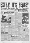 Honolulu Star Bulletin_Japan Surrenders_ by Courtesy of the Naval Air Station Fort Lauderdale Museum