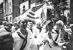 Honolulu Sailors marching in the Victory Parade by Courtesy of the Naval Air Station Fort Lauderdale Museum