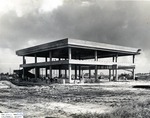 Early stages in the construction of the Edwin M. and Ester L. Rosenthal Student Center, 1966