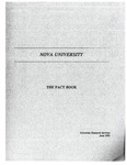 1993 Nova University Fact Book by Nova University