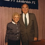 Mary McCahill and George Gallup Jr by Nova Southeastern University