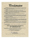 City of Margate Proclamation by City of Margate