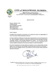 The City of Hollywood Proclamation by City of Hollywood