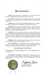 State of Florida Proclamation by State of Florida