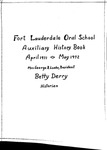 Baudhuin Oral School Auxiliary History Book by Nova Southeastern University